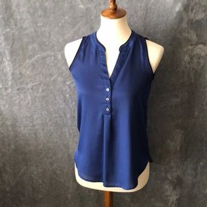 Ann Taylor Sleeveless Polyester Blouse XSP